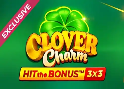 Clover Charm Irish-themed slot with lucky clover and rainbow symbols