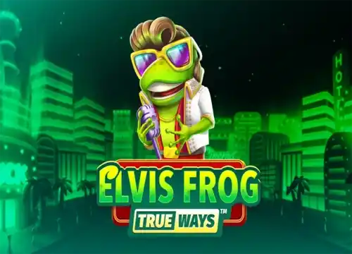 Elvis Frog True Ways slot with rock-and-roll frog character